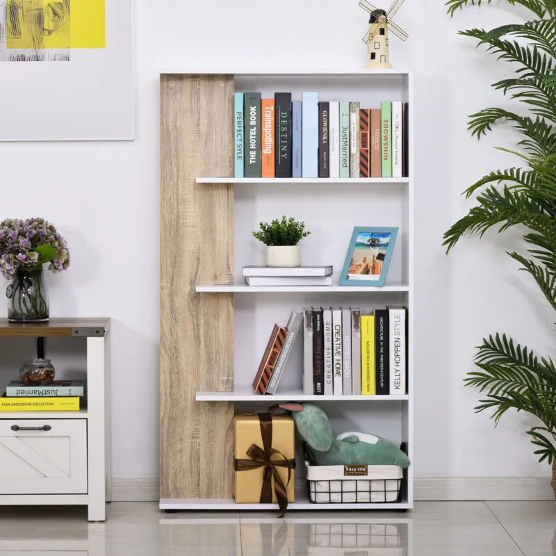 4 Tier Multifunctional Display Bookshelf