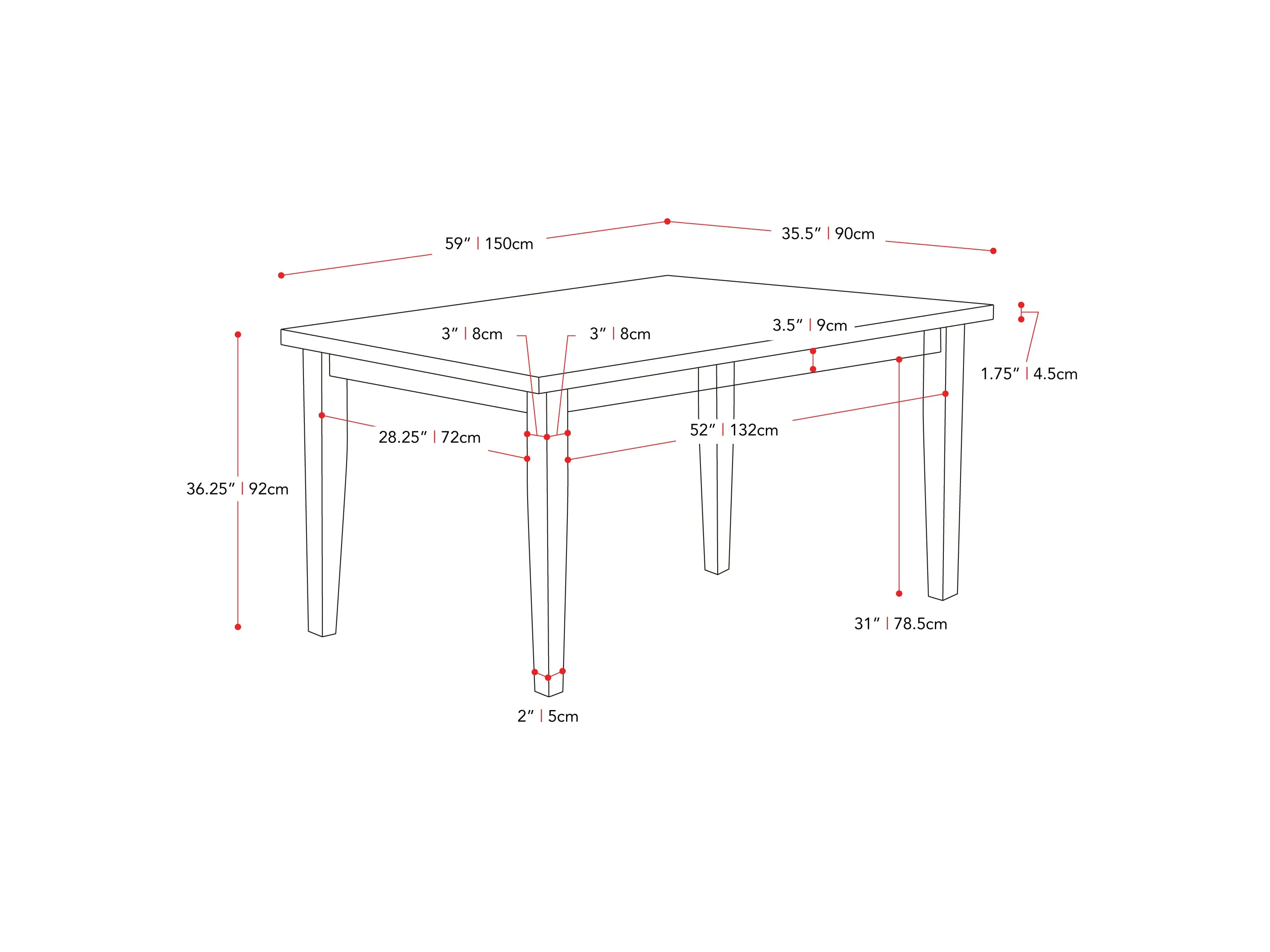 7 Piece Counter Height Dining Set