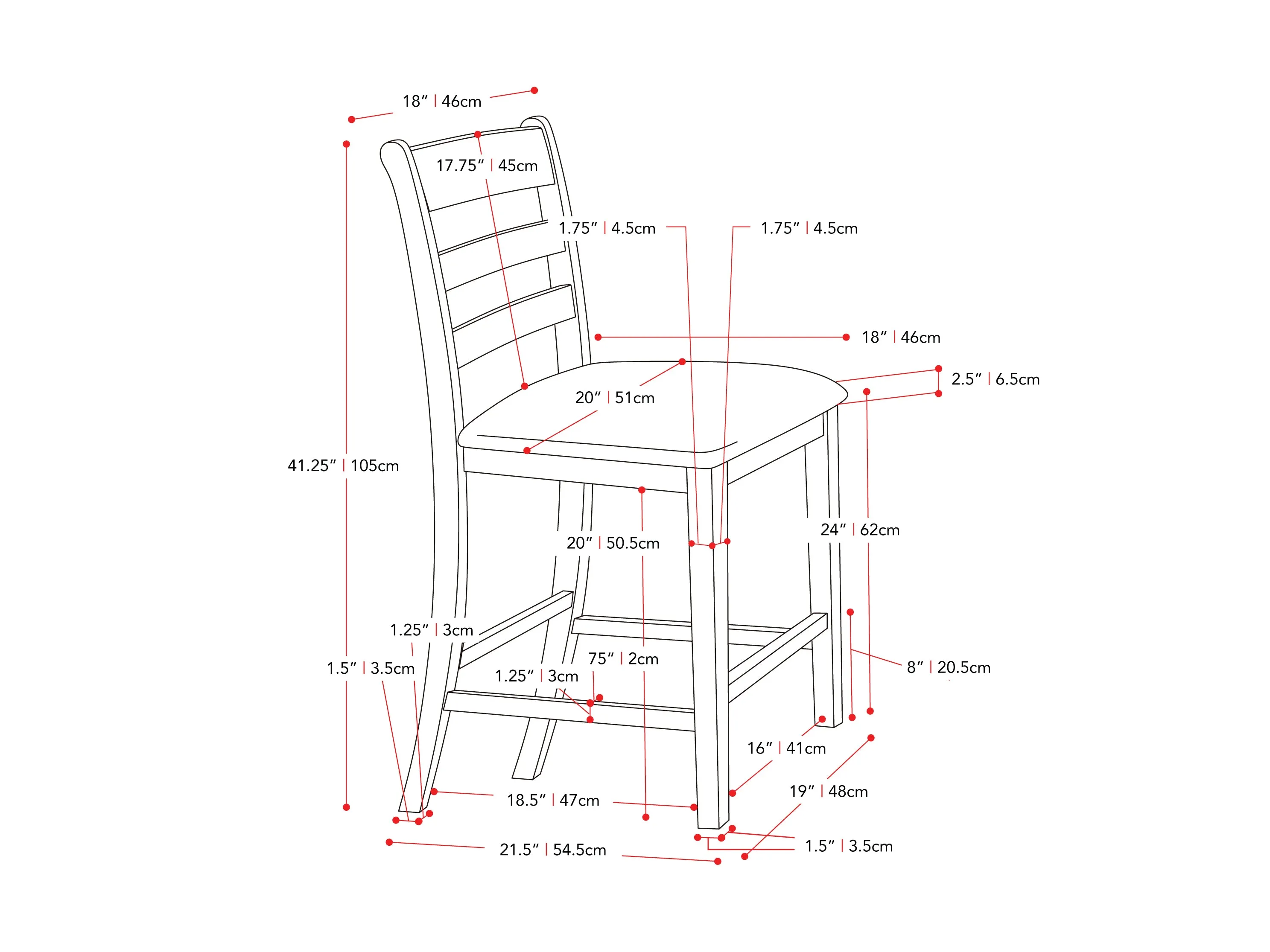 7 Piece Counter Height Dining Set