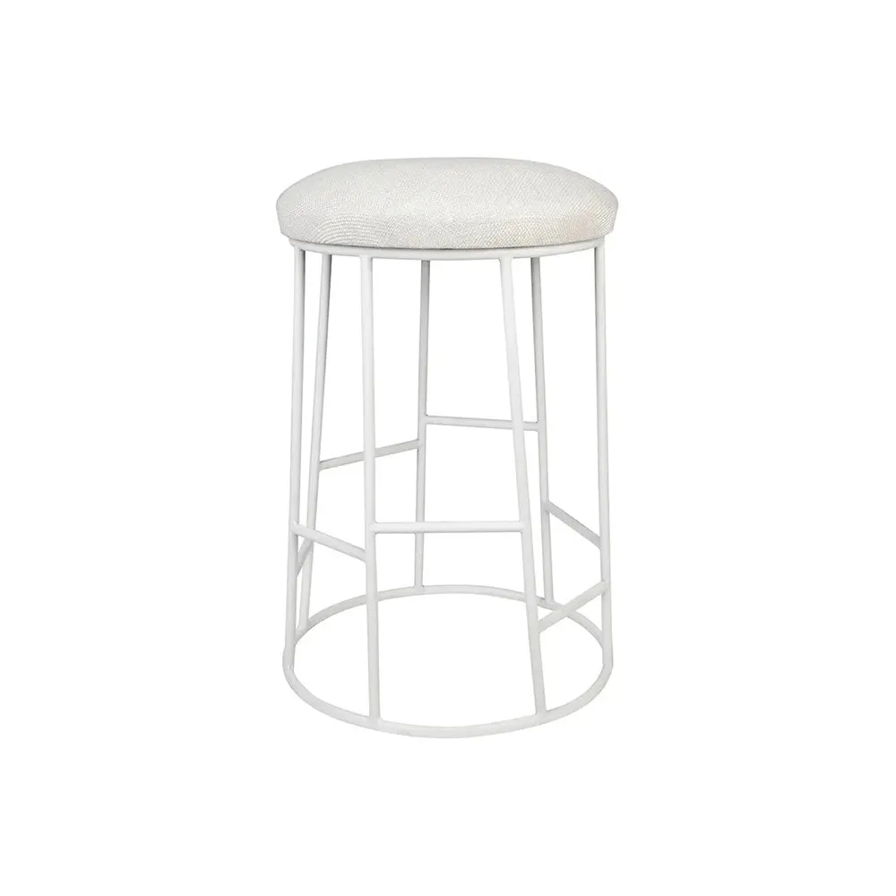 Avalon Kitchen Stool - Natural Linen