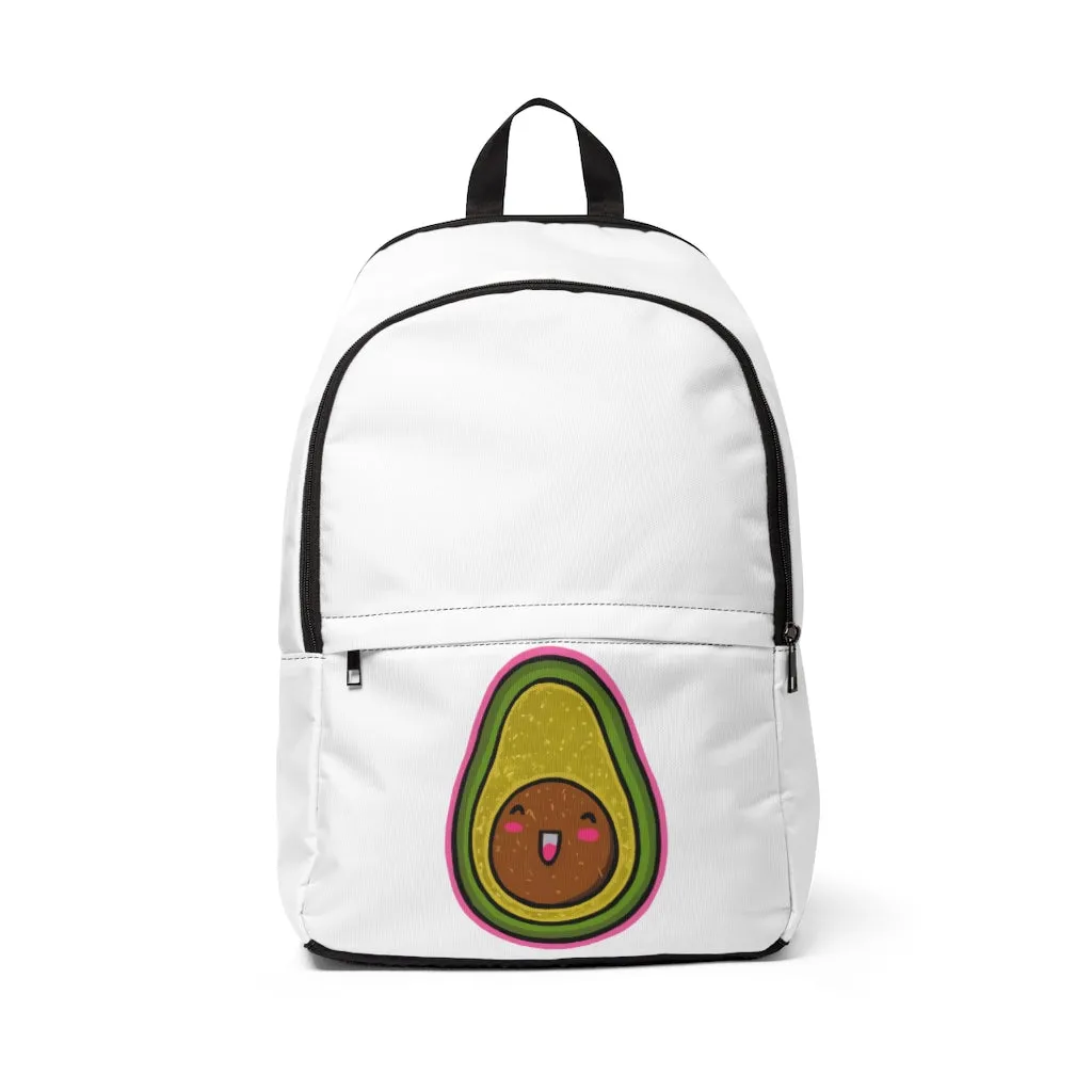 Avocado Unisex Fabric Backpack