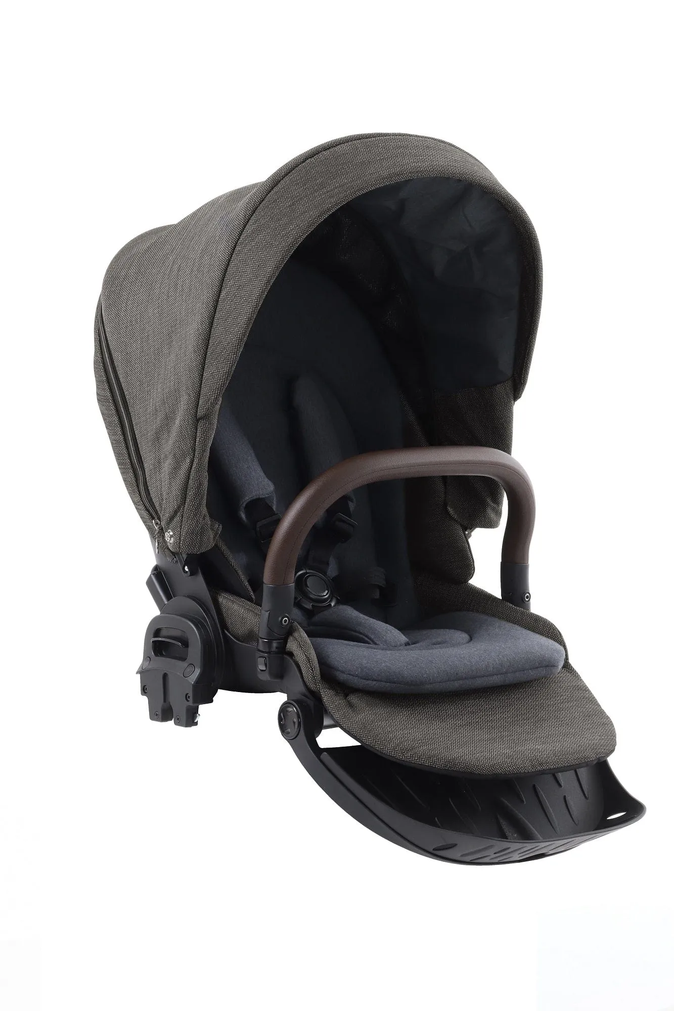 BabyStyle Prestige Vogue 13 Piece Bundle - Mountain / Black Frame / Brown Leather