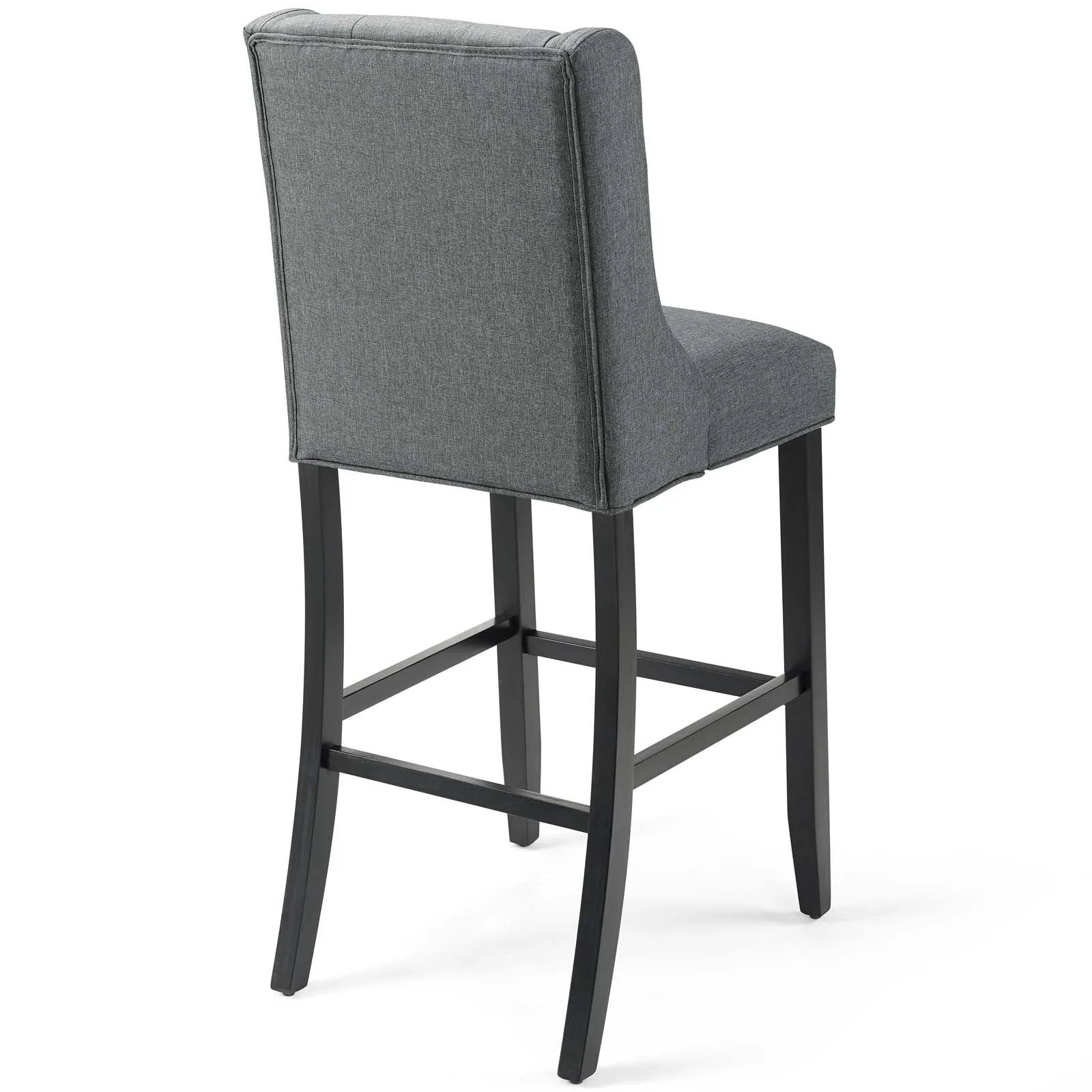 Baronet Bar Stool Upholstered Fabric Set of 2