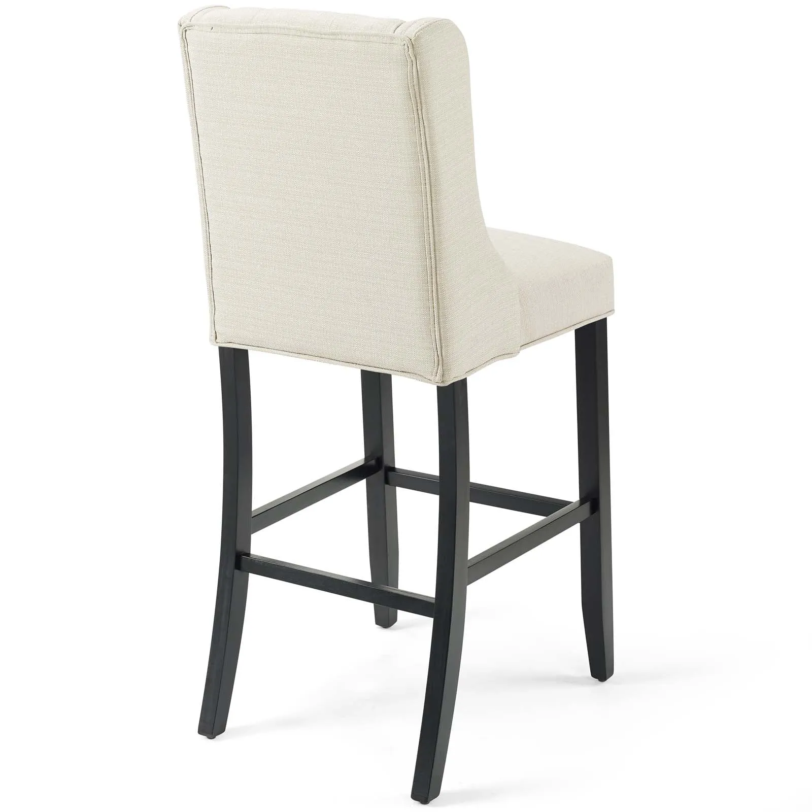 Baronet Bar Stool Upholstered Fabric Set of 2