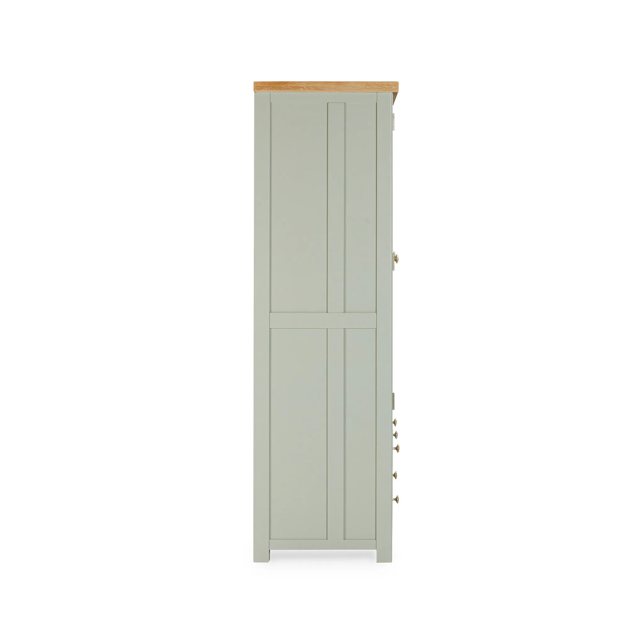 Burford Triple Larder Unit in Sage Green