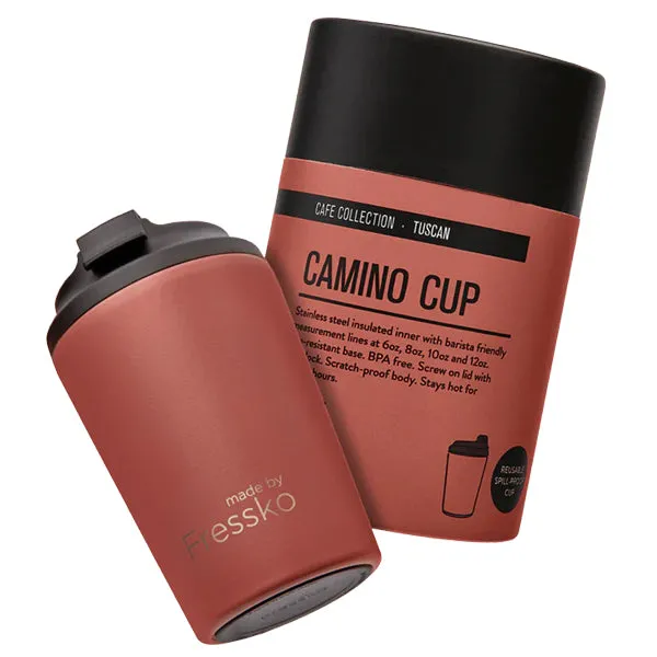 Camino Reusable Coffee Cup 12oz - Tuscan