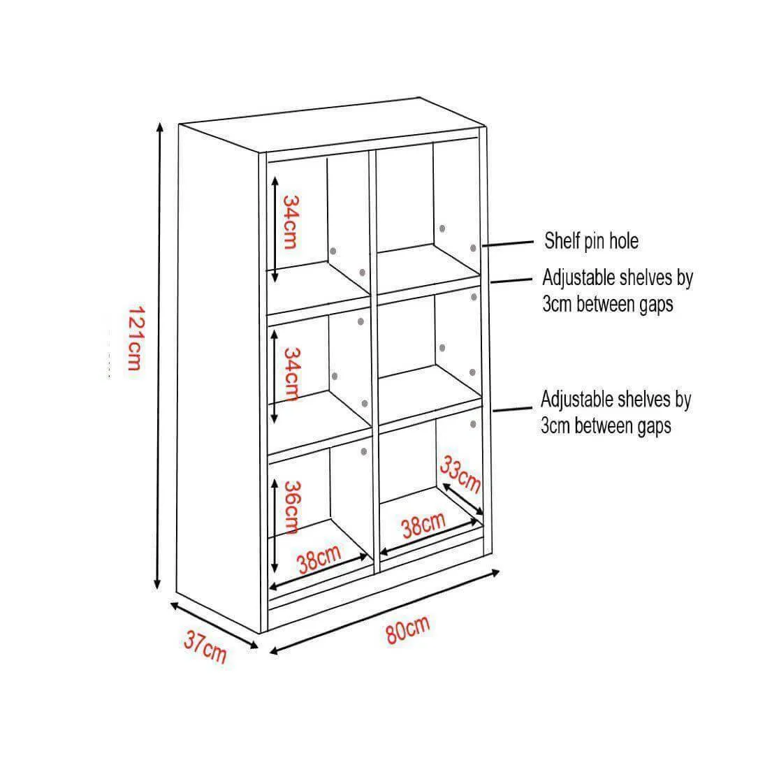 Courine Bookshelf