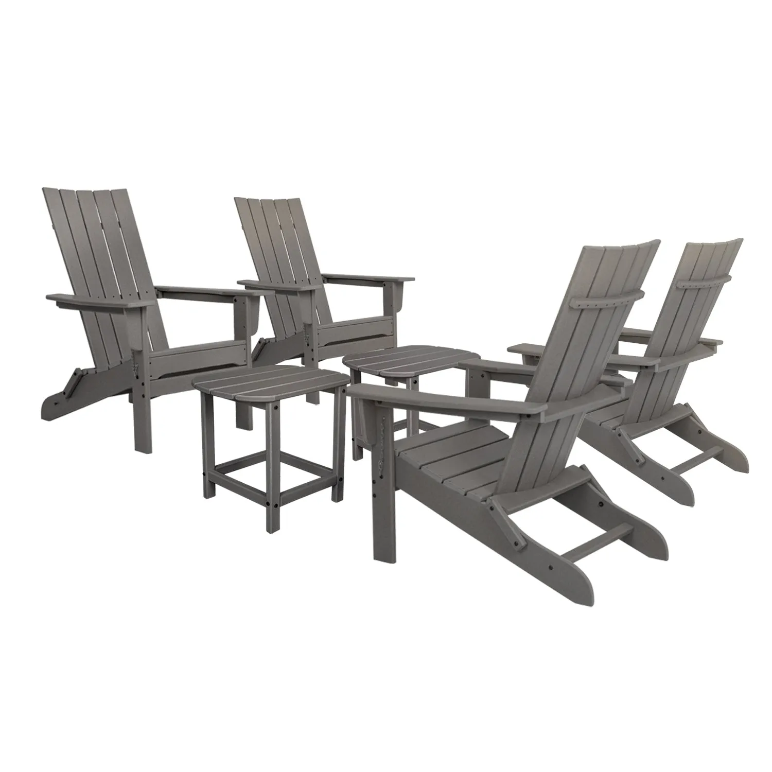 Durapatio Foldable patio furniture 4 set