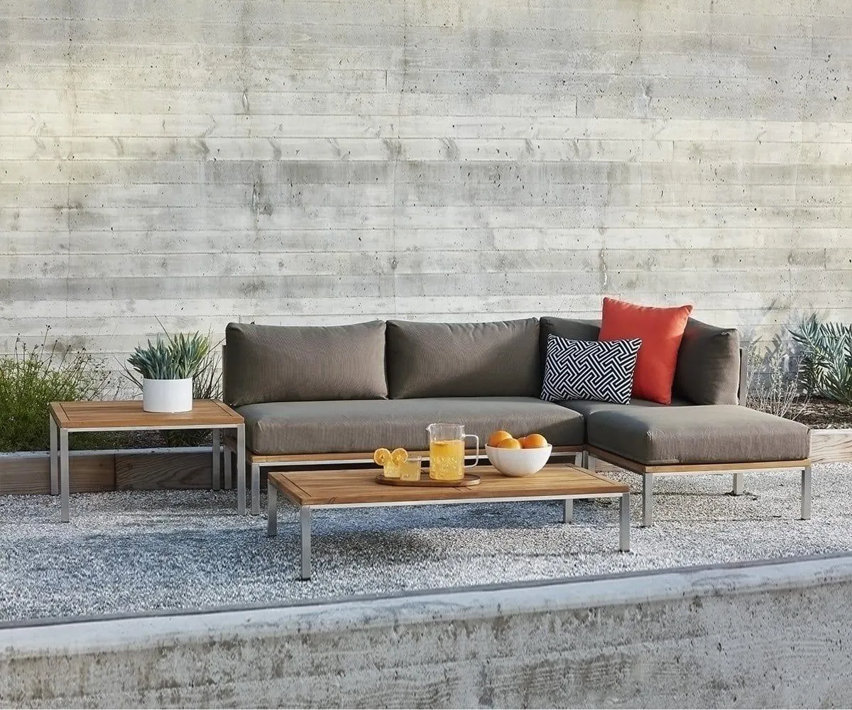 Farino Outdoor Armless Sofa