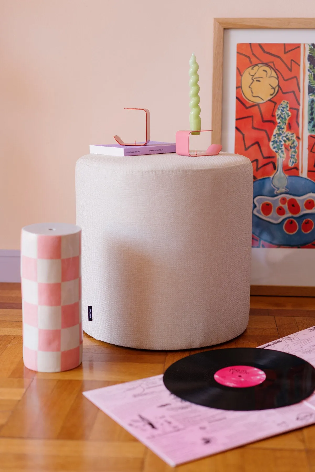 Folk Pouf - tall