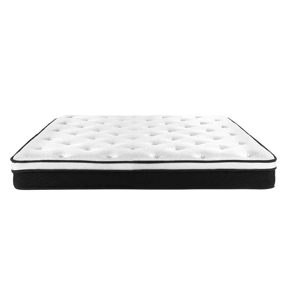 Giselle Bedding Bonita Euro Top Bonnell Spring Mattress 21cm Thick Single