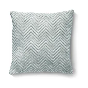 Herringbone Cushion Sky Grey