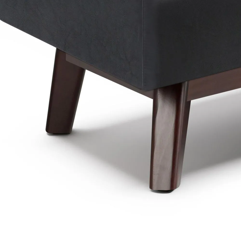 Owen Rectangular Table Ottoman in Vegan Leather