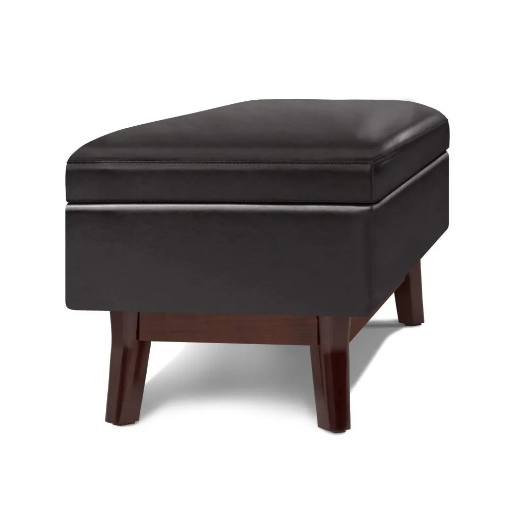 Owen Rectangular Table Ottoman in Vegan Leather