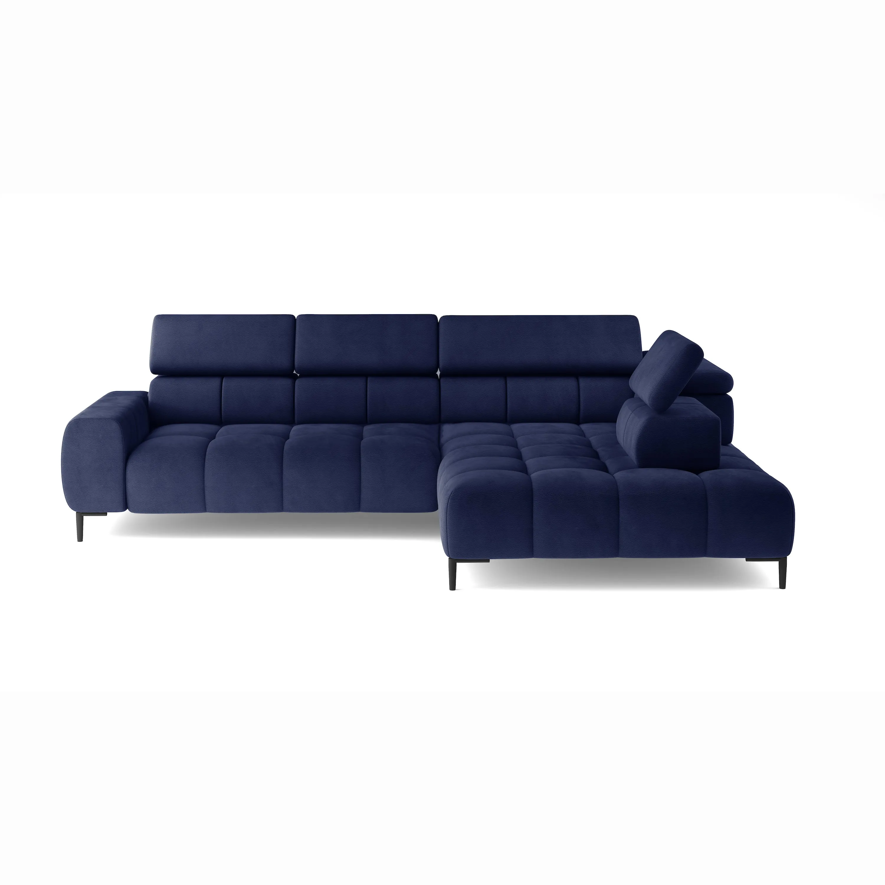 PALACE L 118" x 85" Wide Sectional with Electric Seat Extension