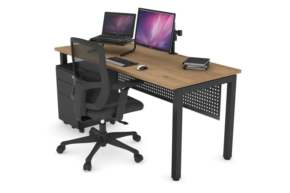 Quadro Square Legs Office Desk [1400L x 700W]