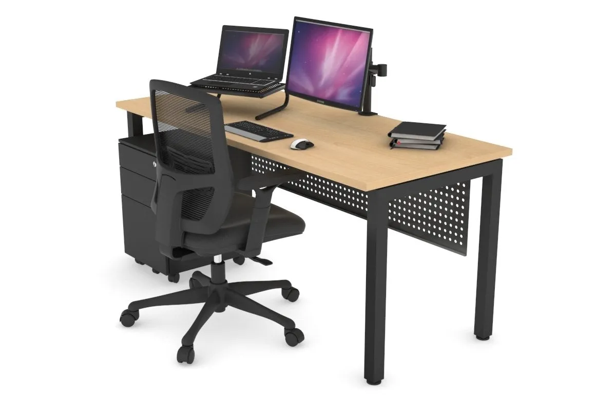 Quadro Square Legs Office Desk [1400L x 700W]