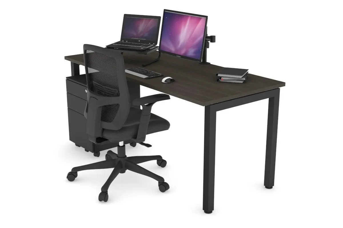 Quadro Square Legs Office Desk [1400L x 700W]