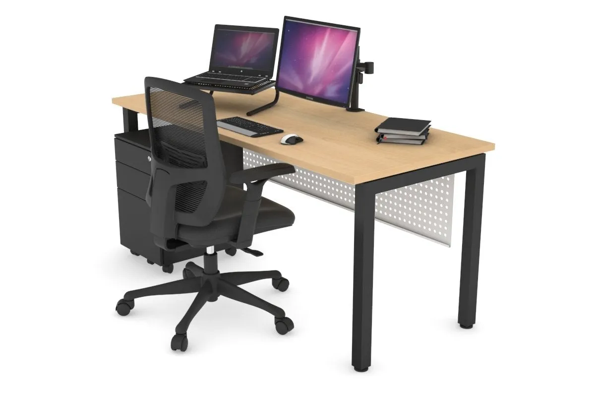 Quadro Square Legs Office Desk [1400L x 700W]