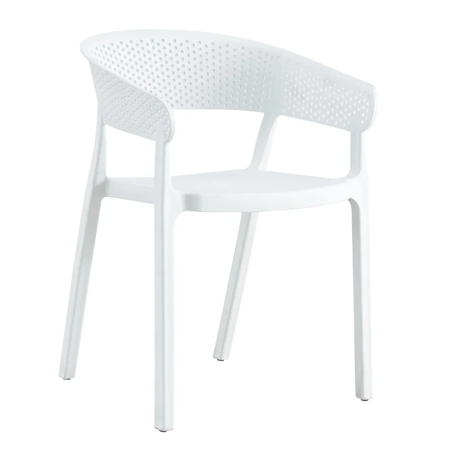 Santacruz White Cafe Bistro Chair