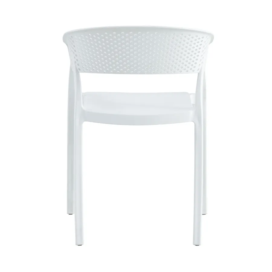 Santacruz White Cafe Bistro Chair