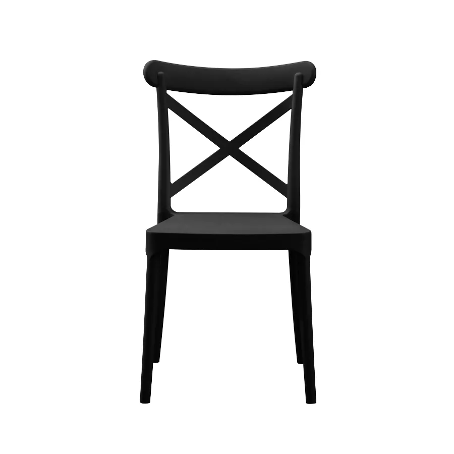 Trancoso Black Cafe Chair