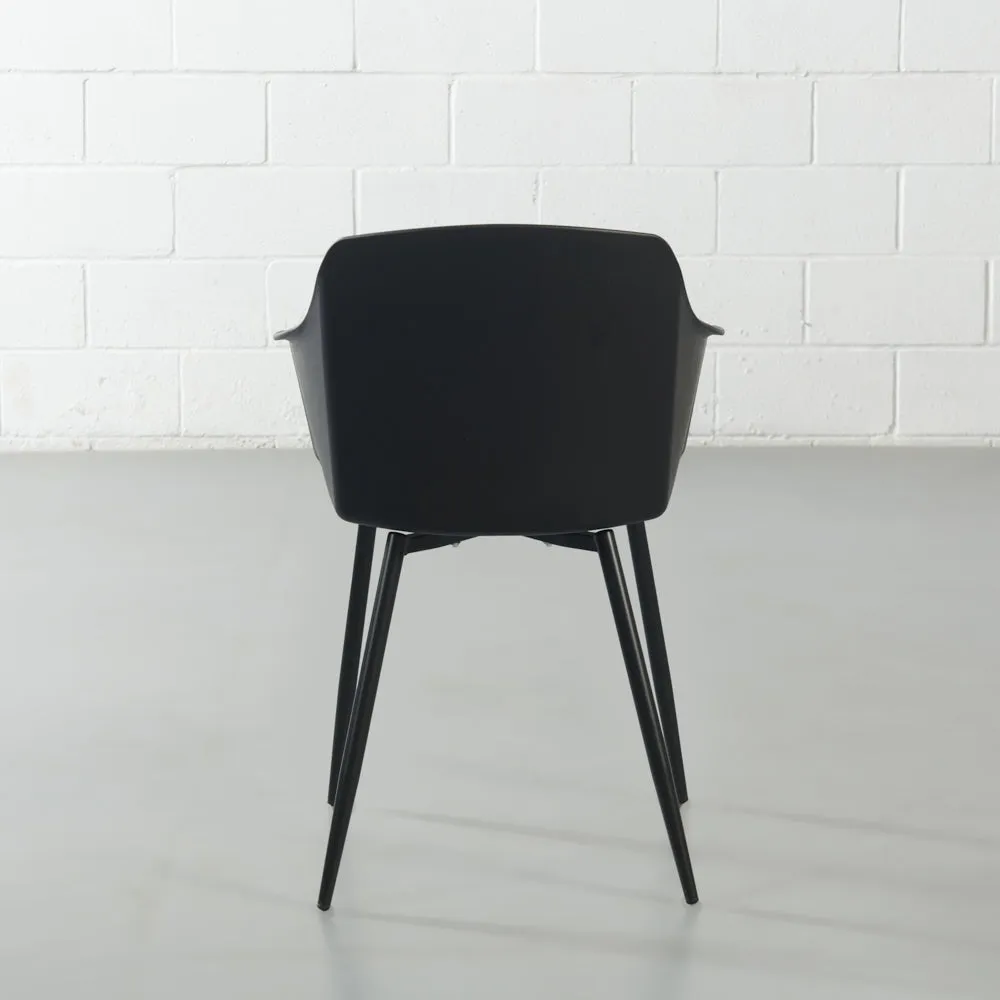 VENECIA - Black Armchair