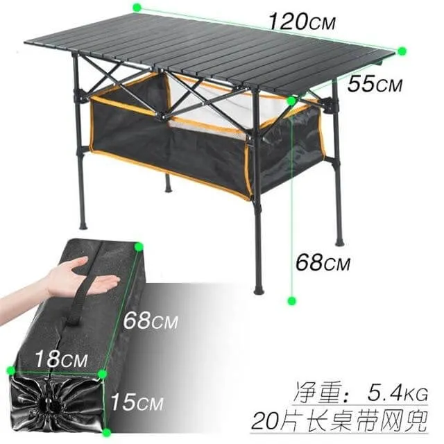 Waterproof Outdoor Folding Camping Picnic Table